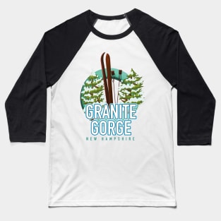 Granite Gorge new hampshire ski logo Baseball T-Shirt